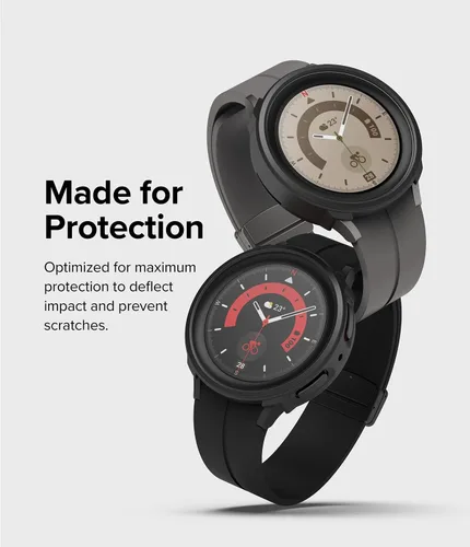 Miniatura 4 de Ringke Air Sports - Funda compatible con Samsung Galaxy Watch 5 Pro de 1.772 pulgadas, suave, flexible, ligera, delgada, TPU para minimalistas