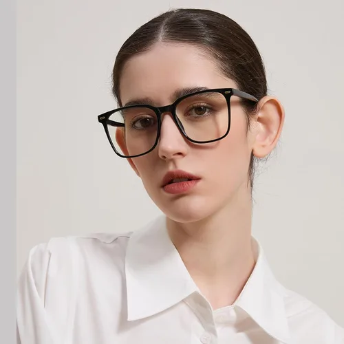 Miniatura 2 de Oversized Square Blue Light Blocking Glasses for Women Men, Anti-Fatigue Computer Monitor Glasses Reduce Eye Strain