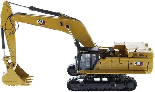 Miniatura 2 de Caterpillar 395 Excavadora hidráulica de próxima generación (versión de uso general) amarillo con operador y herramientas adicionales High Line