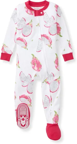 Miniatura 58 de Burt's Bees Baby Pijama para bebé niña, 100% algodón orgánico, pijama de una pieza, overol diagonal con cremallera, ajuste cómodo