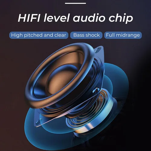 Miniatura 4 de PEICHENG Altavoz, pequeño altavoz portátil Bluetooth inalámbrico IPX5 impermeable para ducha, sonido estéreo fuerte, graves profundos, Azul