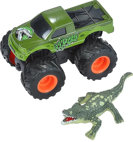 Miniatura 4 de Wild Republic Anaconda & Truck Adventure Playset, regalos para niños, juguete imaginativo, juego de 2 piezas, reptil, 4 pulgadas