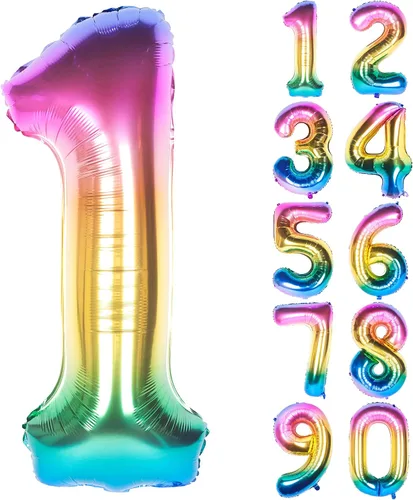 Miniatura 16 de Globos de 40 pulgadas para inflar con helio, de película de aluminio, para fiestas, cierre manual (púrpura 0)