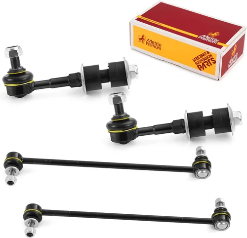 Miniatura 49 de Metrix Premium Piezas de Chasis - Kit de 4 Piezas de Enlace de Barra Estabilizadora Delantera y Trasera Compatible con Mercury Mariner 2009-2011