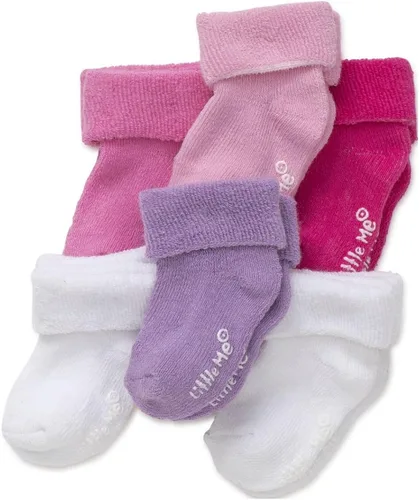 Miniatura 2 de Little Me - Calcetines para bebé niña (paquete de 6 unidades variadas)