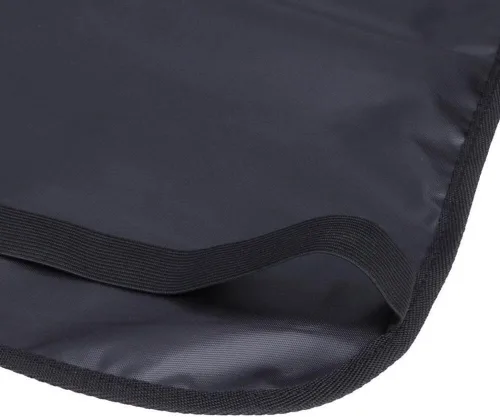 Miniatura 6 de 2 protectores de asiento trasero de automóvil, organizador antipatadas con 2 bolsillos para suministros de juguetes de bebé, asiento de automóvil