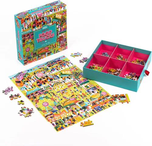Miniatura 2 de Food Truck Festival 500pc Rompecabezas