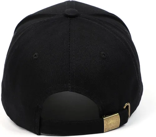 Miniatura 6 de Gorra de béisbol con bordado cruzado ajustable estructurado para hombres y mujeres