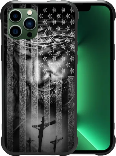 Miniatura 38 de Funda con diseño de ciervo y bandera estadounidense para iPhone 11 Pro Max - Funda protectora de poliuretano termoplástico resistente, antiarañazos