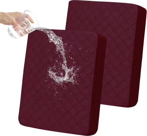 Miniatura 15 de Easy-Going Fundas de Cojines de Sofá Impermeables, Fundas Antideslizantes a Prueba de Fugas para Asientos de Sofá, Protector de Muebles Acolchado