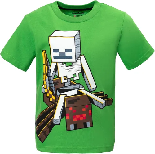 Miniatura 3 de Minecraft Paquete de 3 camisetas gráficas de manga corta para niños de Mobs
