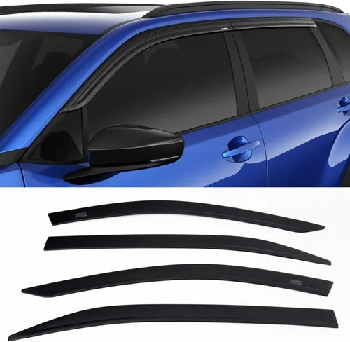 Husky Liners Protectores de lluvia Ventvisor de perfil bajo | Compatible con Chevrolet Equinox 2025-2026 | Delantero y trasero, 4 piezas Humo -