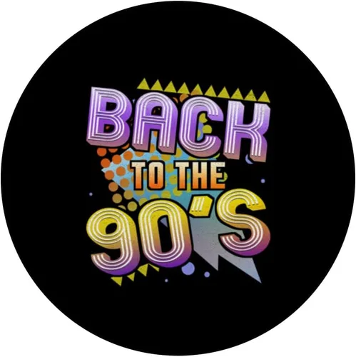 Miniatura 3 de Back To The 90s Nostalgia Retro 1990 Party Costume Men Women PopSockets Standard PopGrip