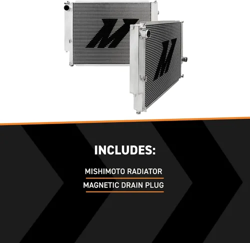 Miniatura 3 de Mishimoto MMRAD-E36-92 radiador para transmisión manual de aluminio para BMW E36