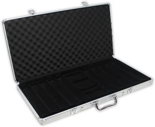 Da Vinci – Estuche de fichas de póker de aluminio, elige entre 5 tamaños