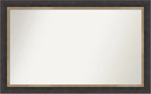 Miniatura 67 de Amanti Art Espejo personalizado, espejo de baño negro Astor, espejo de pared o espejo de tocador de baño sobre el fregadero (25 x 25 pulgadas)
