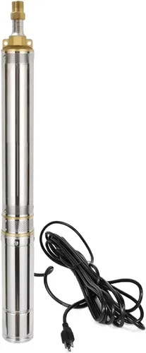 Miniatura 15 de iMeshbean® Bomba sumergible de pozo 1HP de 110 V, bomba de pozo profundo de 4 pulgadas con caja de control y cable de alimentación de 50 pies, bomba