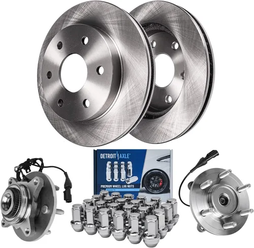 Miniatura 14 de Detroit Axle - Kit de frenos para Mazda CX-5 2019-2024, rotores de freno de disco pastillas de freno de cerámica con herrajes 2020 2021 2022 2023