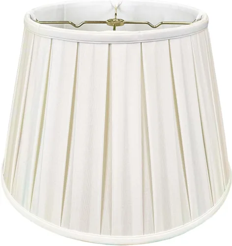 Miniatura 13 de Royal Designs, Inc. Empire English Pleat Lamp Shade, BSO-724-14BG, 10 x 14.5 x 10, Beige
