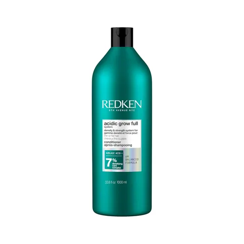 Miniatura 9 de Redken Acidic Grow Full System - Acondicionador ligero para cabello de aspecto más grueso y cuero cabelludo hidratado, con ácido azelaico