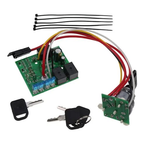 Miniatura 2 de DVPARTS Interruptor de llave de módulo de encendido AM132500 compatible con John Deere LX255 LX266 LX277 LX279 LX280 LX288 LX289 GT225 GT235 GT235E