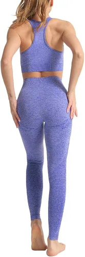 Miniatura 4 de WodoWei - Conjunto de 2 piezas de entrenamiento para mujer