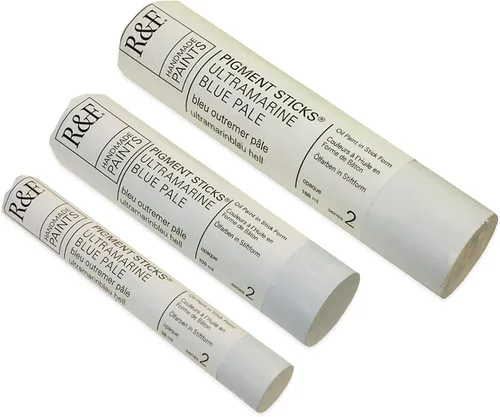 Miniatura 59 de Pinturas R&F Hechas a Mano - Palo de Pigmento al Óleo Profesional, Gris Neutro Medio, 188 ml