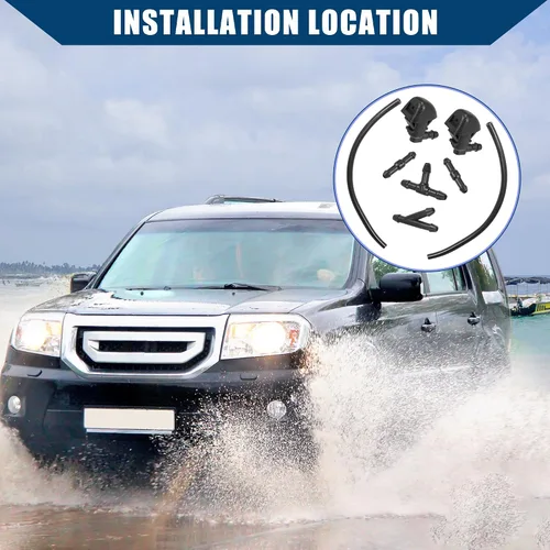 Miniatura 2 de N.º 76810-SZA-A01ZA - Kit de boquillas de limpiaparabrisas para Honda Pilot 2009-2012 2014 2015/Boquillas de pulverización para parabrisas
