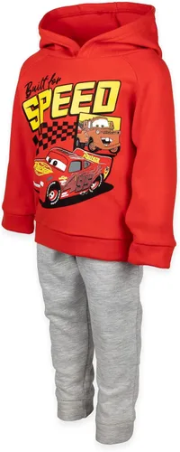 Miniatura 5 de Disney Pixar Cars Lightning McQueen - Conjunto de sudadera con capucha y pantalones de vellón
