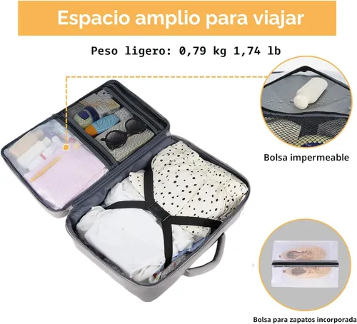 Miniatura 5 de Taygeer Mochila Bolso para Laptop para Mujeres, Mochila para Artículos Esenciales Universitarios con Compartimento para Laptop de 15.6 pulgadas