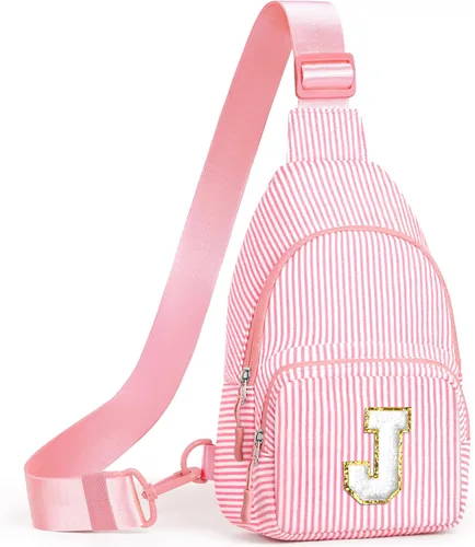 Miniatura 34 de YOOLIFE Regalos de Navidad para niñas adolescentes Bolso cruzado inicial con bandolera Bolso cruzado monograma para regalos de cumpleaños para niñas