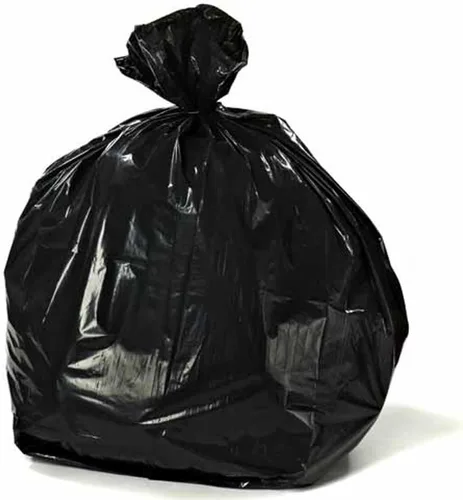 Miniatura 7 de Plasticplace Bolsas de basura de 32-33 galones │ 1 mil │ Revestimientos negros resistentes para botes de basura │ 33 pulgadas x 39 pulgadas