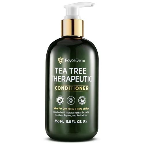 Miniatura 9 de Roycederm Champú y acondicionador antifúngico de árbol de té: solución completa para el cuidado del cuero cabelludo para foliculitis, cuero