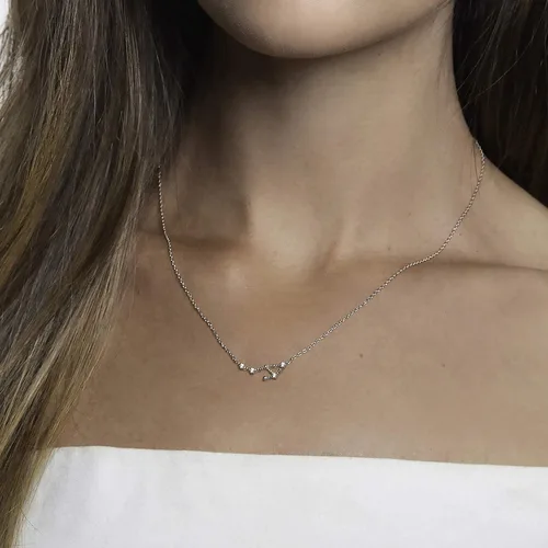 Miniatura 3 de PAVOI 14K Gold Plated Astrology Constellation Horoscope Zodiac Necklace 16-18
