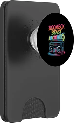 Miniatura 8 de Boombox Beast Retro 80s Hip Hop Old School PopSockets Adhesive PopGrip