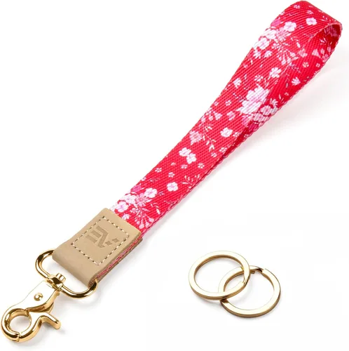 Miniatura 53 de EcoVision - Llaveros lindos con correa para llaves, llavero de muñeca para mujer, correa de insignia con 2 argollas para llaves