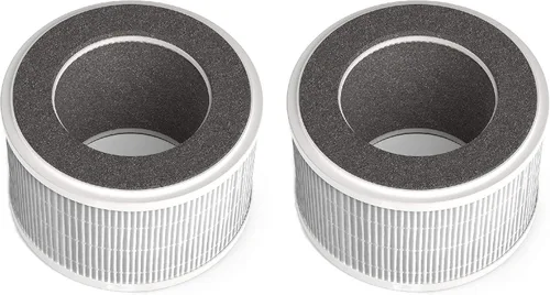 Nispira Filtro de aire HEPA de repuesto compatible con el purificador de aire HEPA compacto 3 en 1 hOmeLabs, 2 paquetes (no compatible con otras