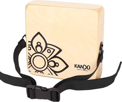 El Kandu Mashbox es el primer agitador de batería portátil, pequeño Cajon diseñado para satisfacer las necesidades de cada percusionista natural