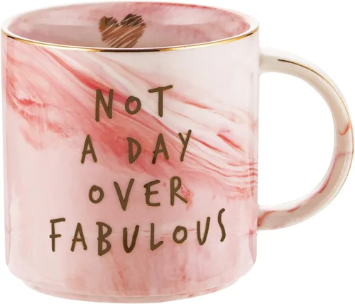 Hendson Not a Day Over Fabulous - Divertidas ideas de regalos de vino de cumpleaños para mujeres, esposa, mamá, hija, hermana, tía, mejores amigas,