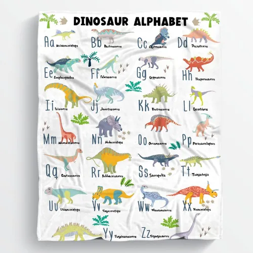 Miniatura 9 de Manta de bebé de esqueletos de dinosaurios de neón retro de los años 80, regalos para niños y niñas, decoración de dinosaurios, felpa suave
