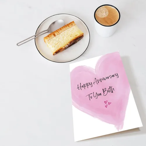 Miniatura 4 de Chenive Tarjeta de Feliz Aniversario para Pareja, Aniversario de Boda para Padres y Amigos, Tarjeta de Aniversario para Hija y Yerno, Feliz