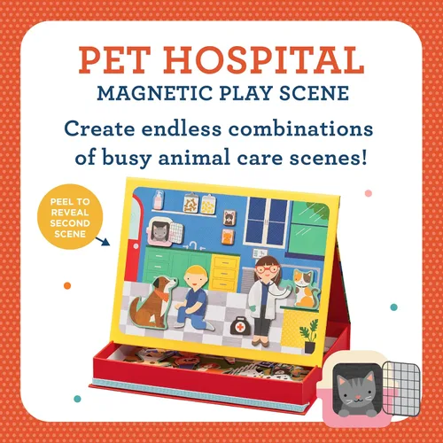 Miniatura 5 de Petit Collage Mag Play Scene Pet Hospital