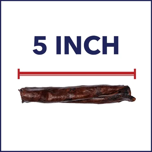 Miniatura 3 de Pet Factory 100% Hecho en EE. UU. Rollos de Chip de Cuero de Res de 5" Mordedores para Perros - Sabor a Carne y Pollo, 18 Unidades/1 Paquete