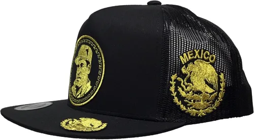 Miniatura 2 de Capsnmore El Chapo Guzman Logo Federal 3 Logos Hat Mesh Snapback