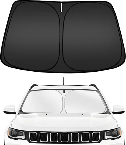 Miniatura 96 de ARISMOTOR - Parasol plegable para parabrisas para Honda Civic 11.ª generación 2022-2025 2026, protector de visera de sol personalizado para ventana
