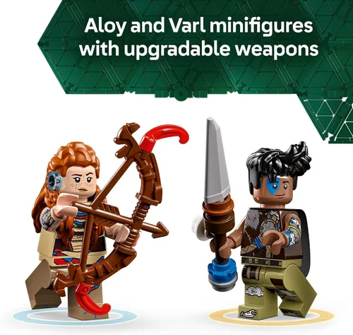 Miniatura 7 de LEGO Horizon Adventures Aloy & Varl contra Shell-Walker & Sawtooth - Juguete de construcción para niños, niñas y niños a partir de 9 años - Idea