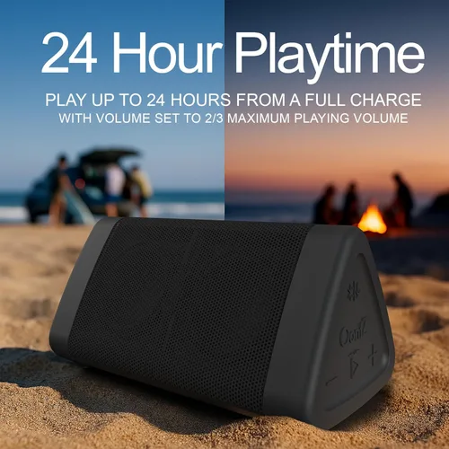 Miniatura 2 de Bocina de siguiente generación inalámbrica ultraportátil Bluetooth Angle 3 OontZ de Cambridge Soundworks: volumen más alto de 10 W+, más bajos
