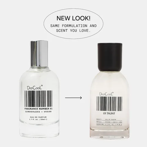 Miniatura 4 de DedCool Eau de Parfum 01 Taunt Fragancia de Lujo Unisex Bergamota, Floral, Cassis, Vainilla y Ámbar Perfume Vegano No Tóxico Aroma Limpio
