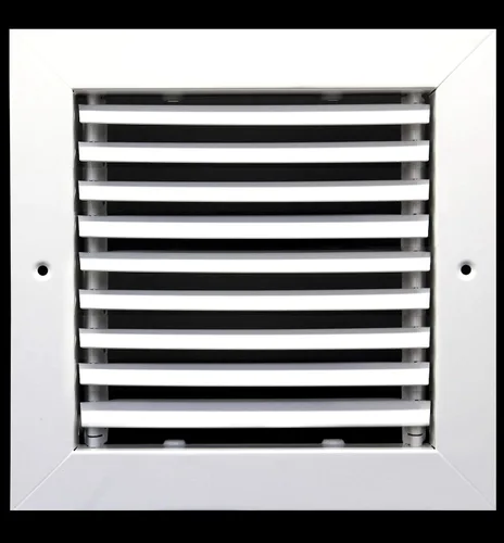 Miniatura 5 de HVAC Premium Rejilla de retorno de barra fija de 12 x 6 pulgadas - Estructura de acero - Aspecto elegante y acabado resistente