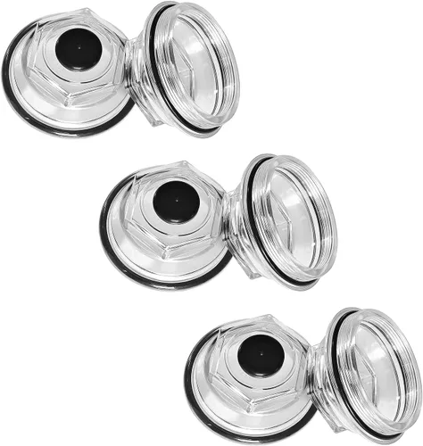 Miniatura 7 de XTPTFABS 2 tapones antipolvo para baño de aceite K71-704-00 compatibles con Dexter 9k-10K 8-415 430 ejes de servicio general construidos después